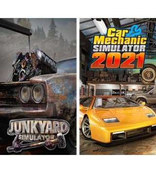 Junkyard Simulator & Car Mechanic Simulator 2021 Xbox One / Xbox Series X|S Xbox One Key European Union